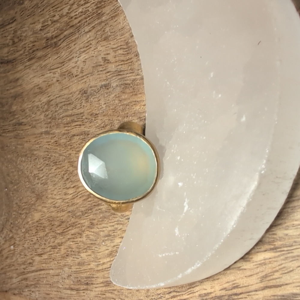 Ananda Soul Aquamarine Women's Ring - Size 7️⃣ | *Fast Shipping*
